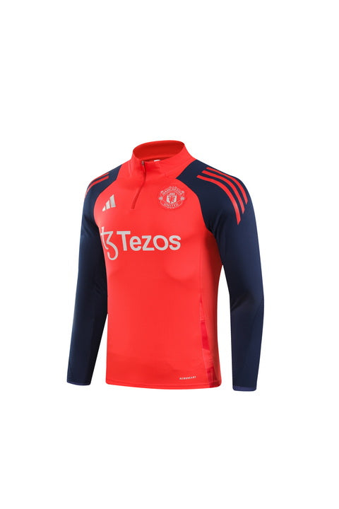 Manchester United Red Training Tracksuit 2024/25