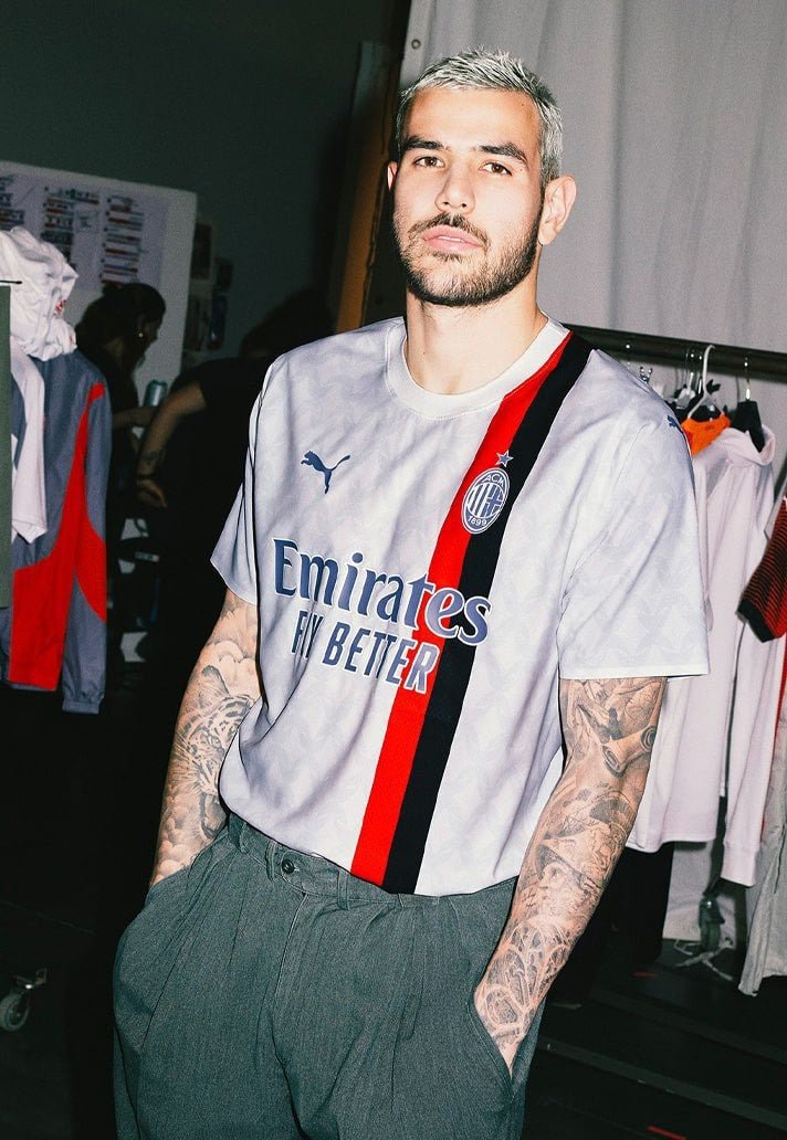 AC Milan AWAY PLAYER VERSION jersey 2023/24 - uaessss