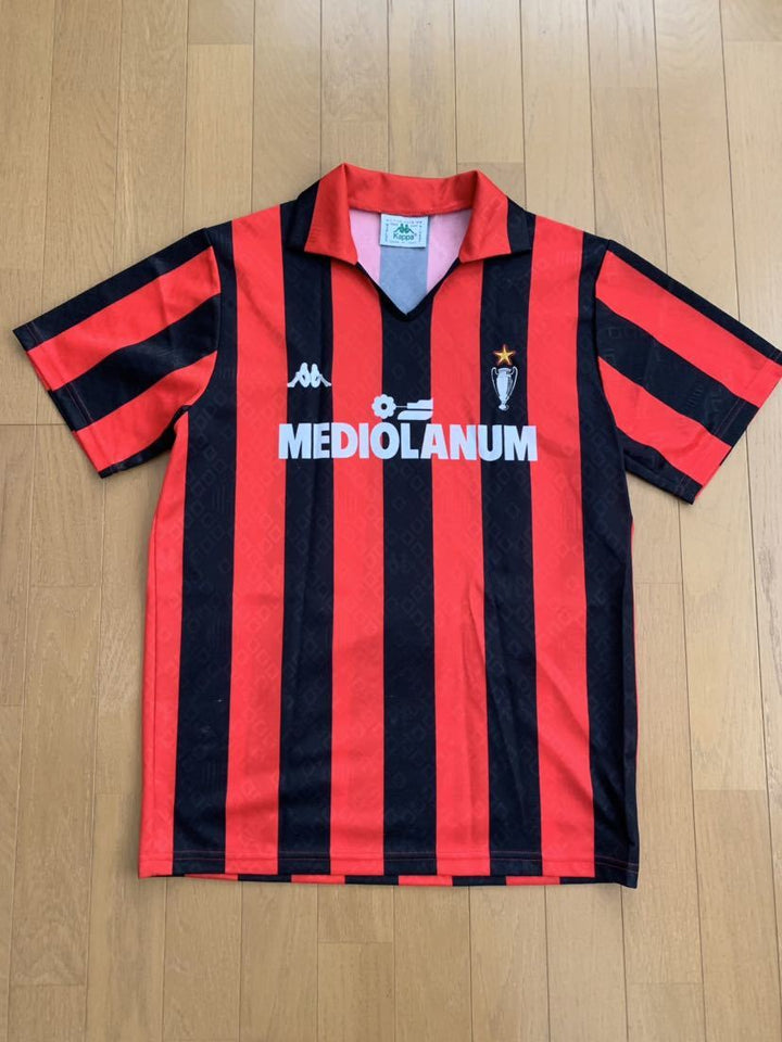 AC Milan HOME CLASSIC 89/90 with VAN BASTEN 9 - uaessss