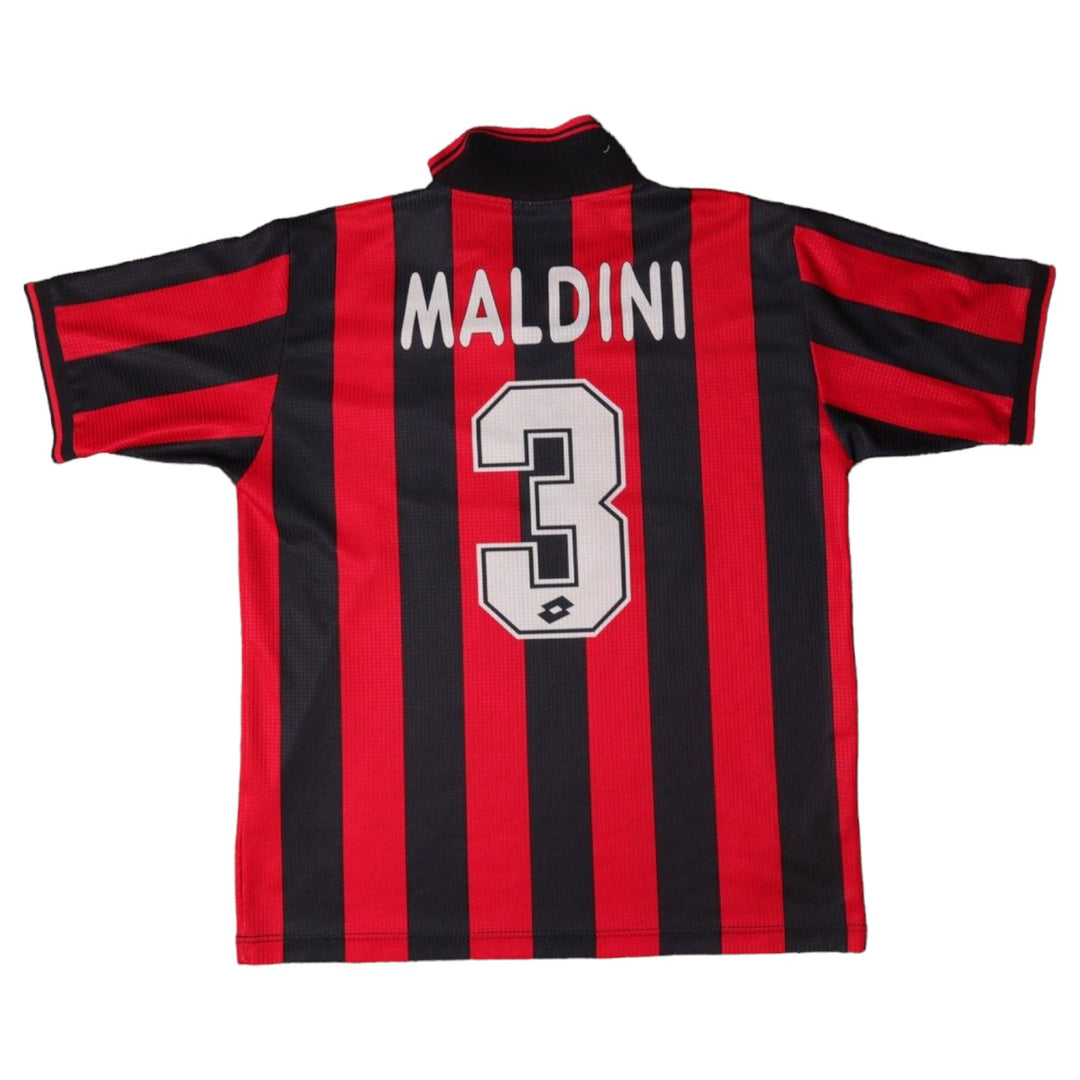 AC Milan HOME CLASSIC 98/99 with MALDINI 3 - uaessss