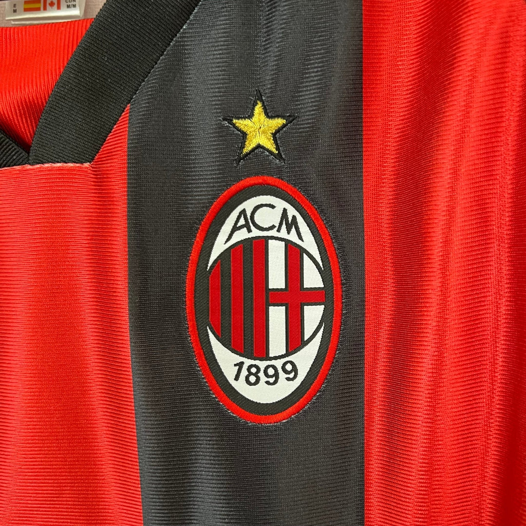 AC Milan HOME CLASSIC 98/99 with MALDINI 3 - uaessss