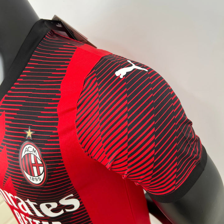 AC Milan HOME PLAYER VERSION jersey 2023/24 - uaessss