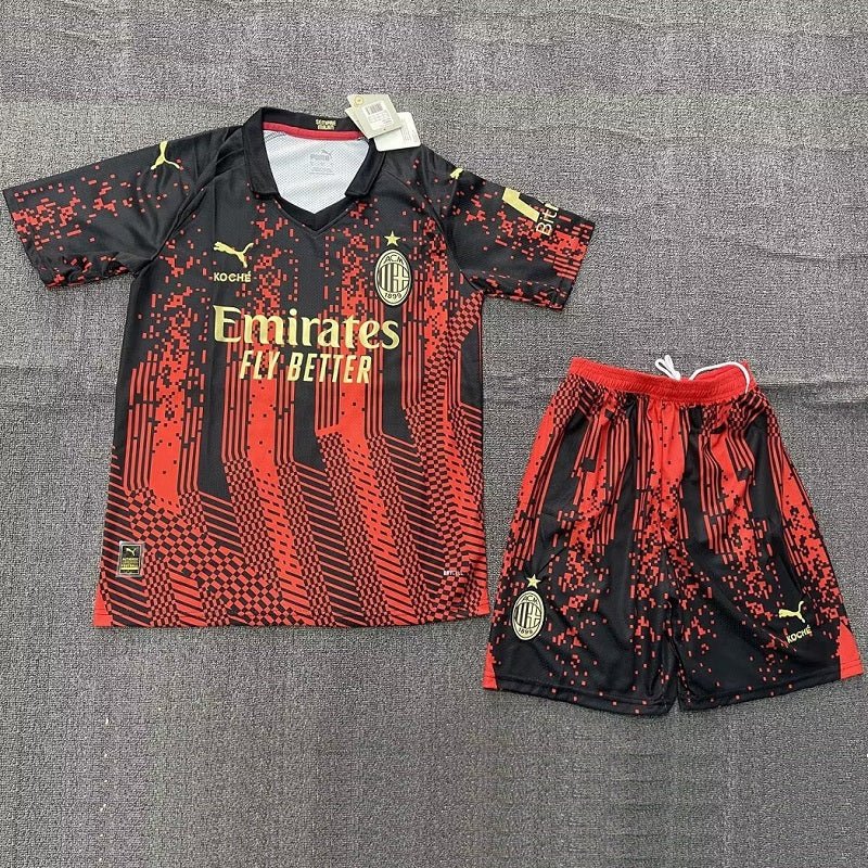 AC Milan Kids fourth kit 2022/23 - uaessss