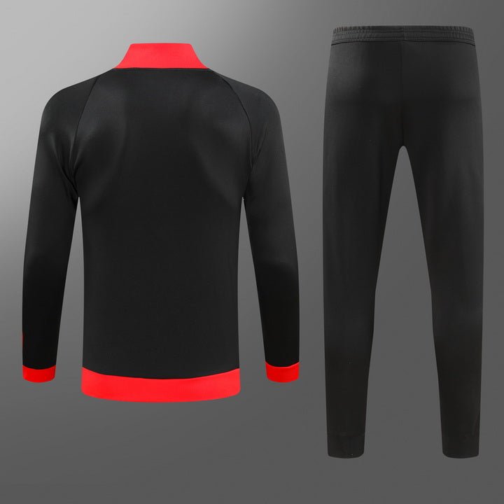 AC Milan Pre - Match BLACK JACETSUIT 2023/24 - uaessss