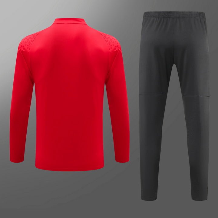 AC Milan Pre - Match RED Tracksuit 2024 - uaessss