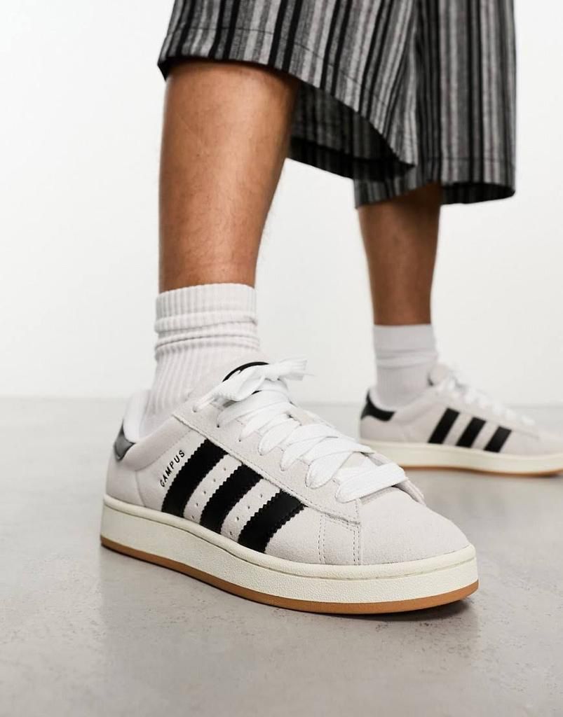 adidas Campus 00s Crystal White Core Black - uaessss