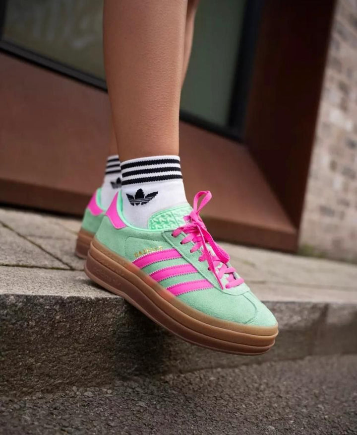 adidas Gazelle Bold Pulse Mint Pink - uaessss