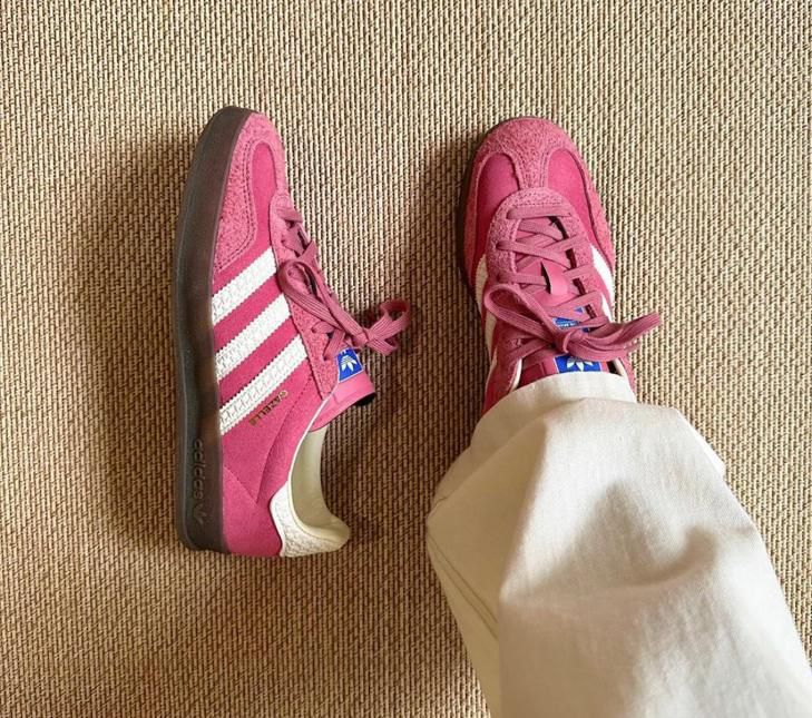 adidas Gazelle Indoor Pink Cloud White - uaessss