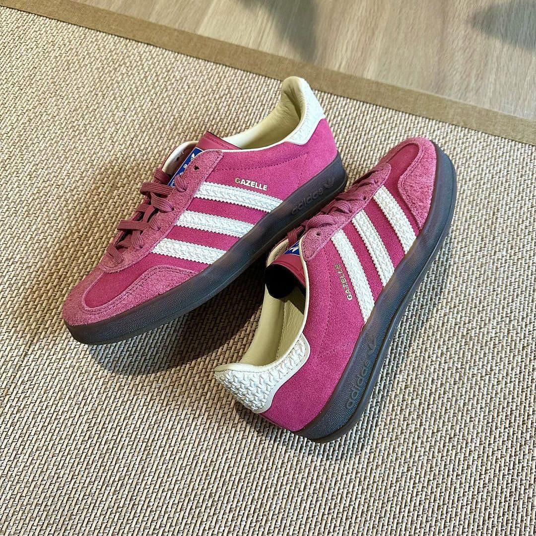 adidas Gazelle Indoor Pink Cloud White - uaessss