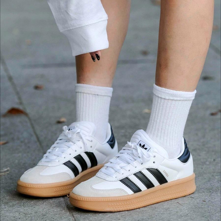 adidas Originals SAMBA XLG WHITE - uaessss