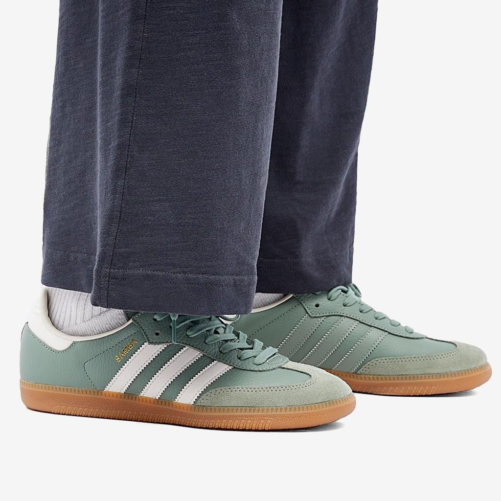 adidas Samba OG Silver Green - uaessss