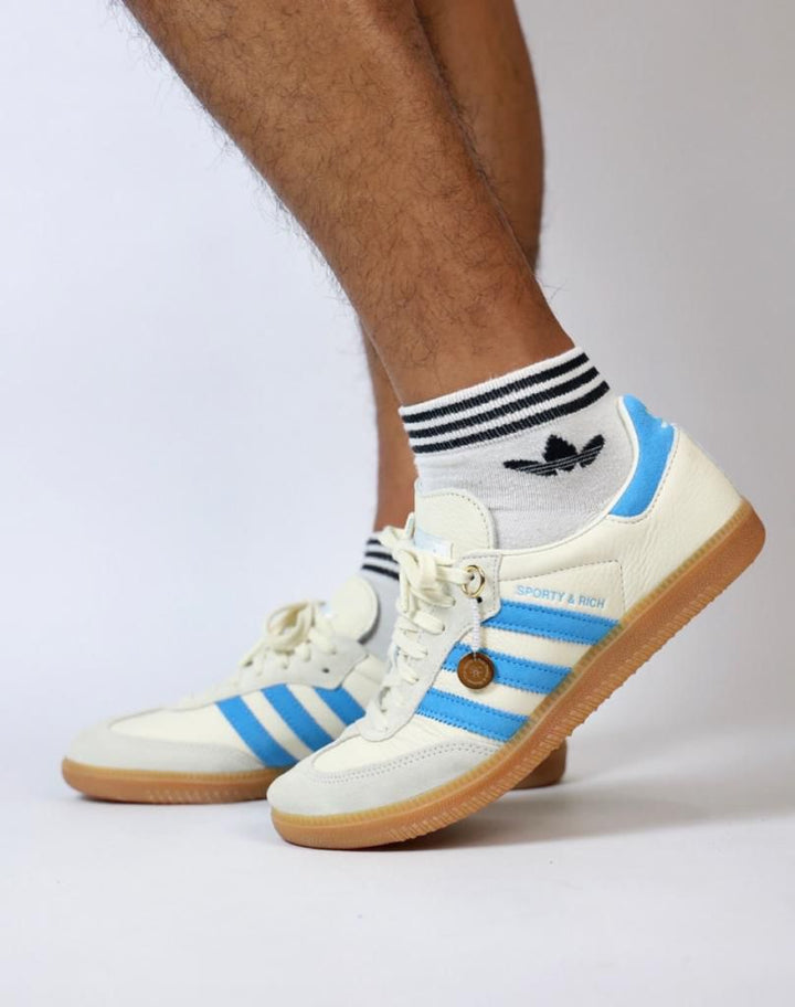 adidas Samba OG Sporty & Rich Cream Blue - uaessss