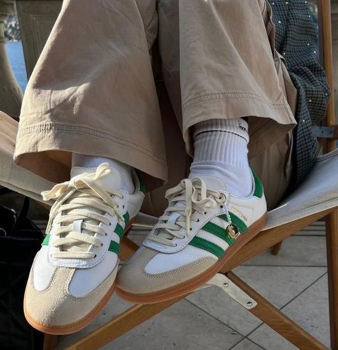 adidas Samba OG Sporty & Rich White Green - uaessss