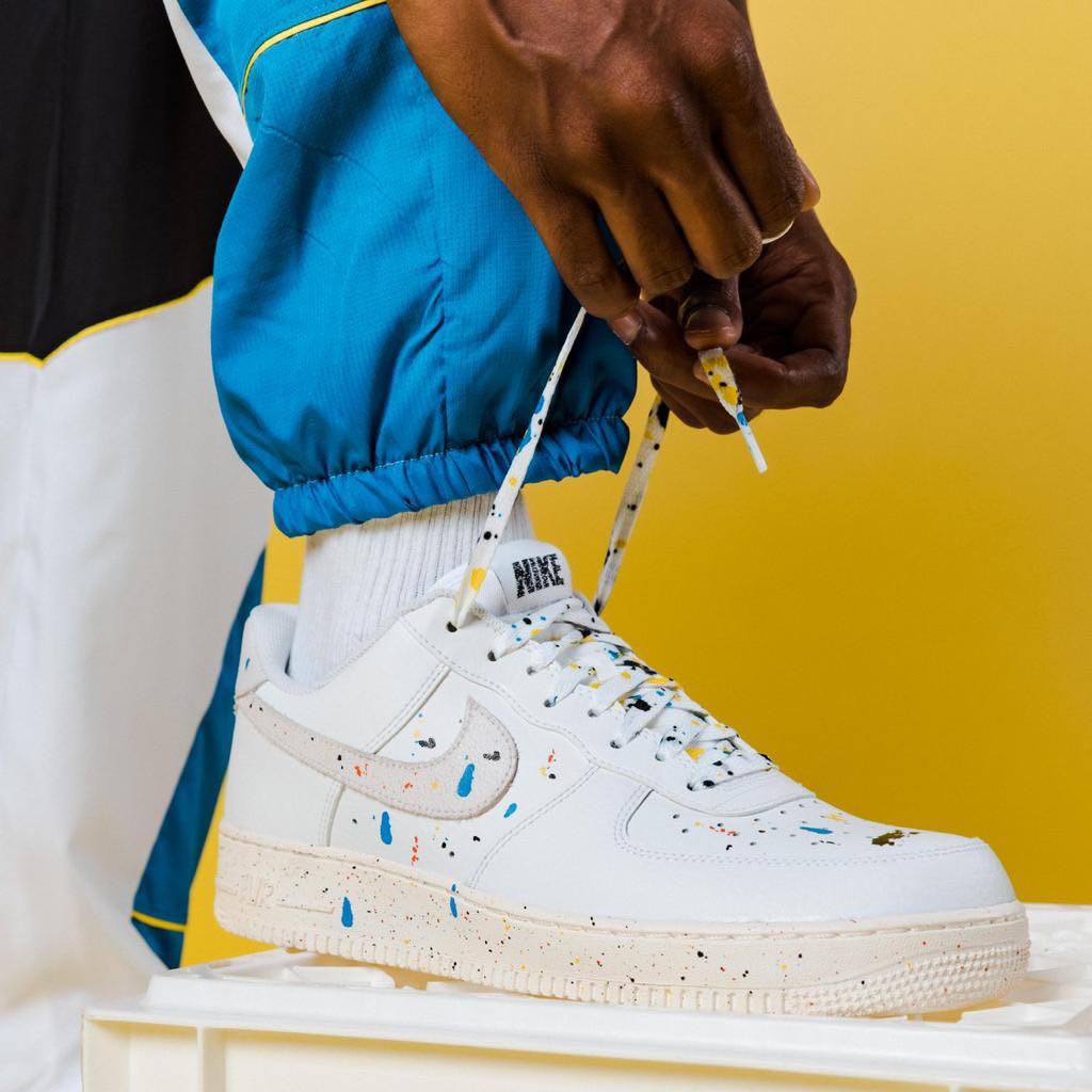 air force 1 paint splatter - uaessss