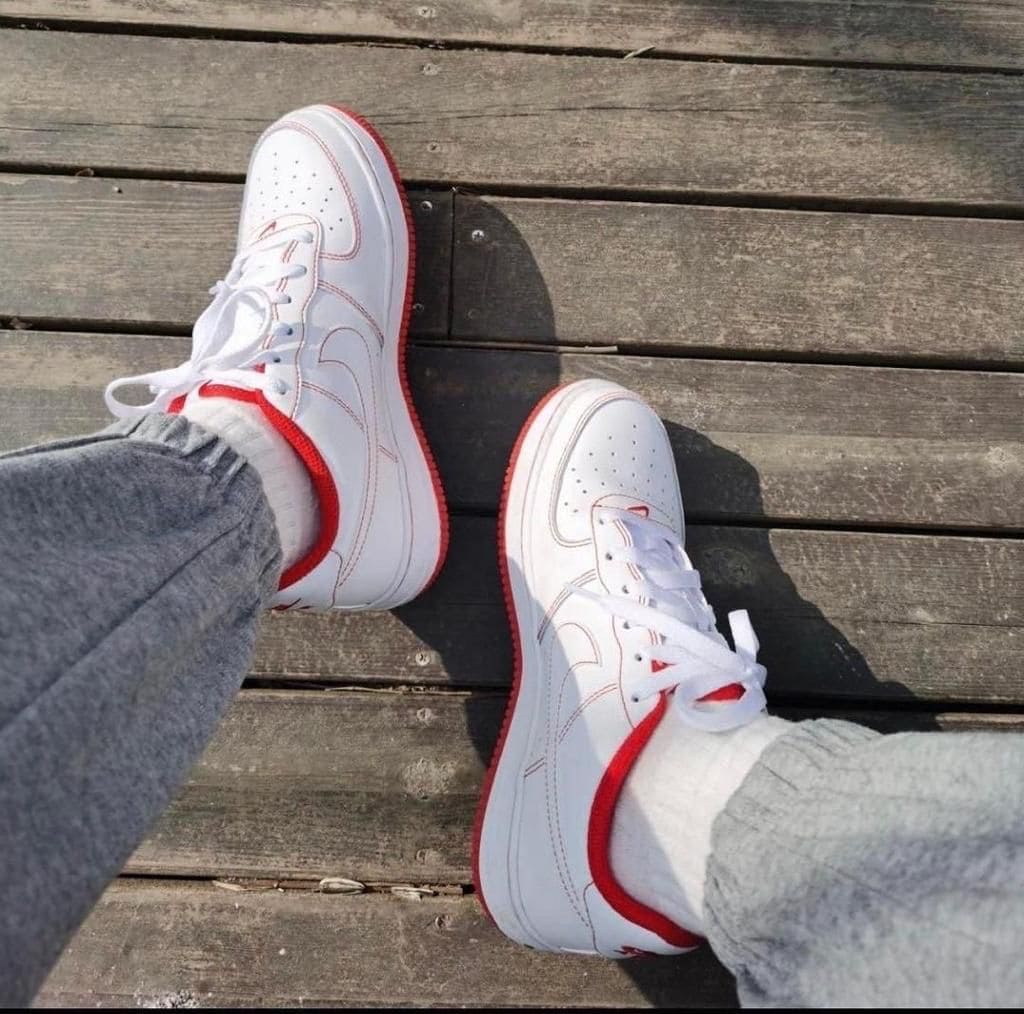 Air force 1 Red Stitch - uaessss