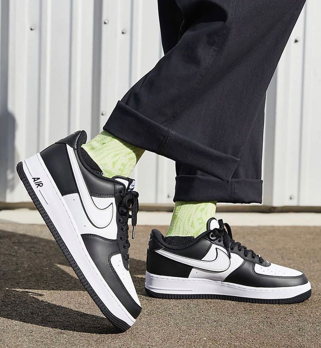 Air Force 1 'White Swoosh Panda' - uaessss