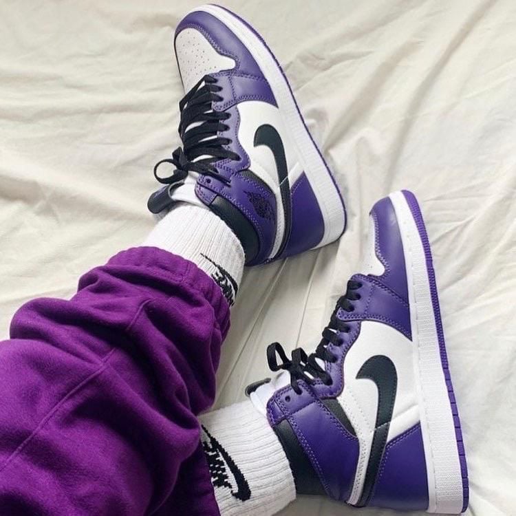 Air jordan 1 court purple - uaessss