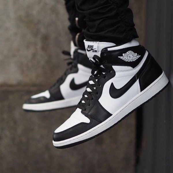 Air Jordan 1 High Black White - uaessss