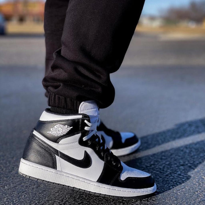 Air Jordan 1 High Black White - uaessss