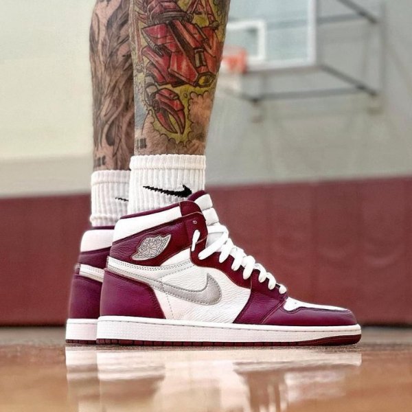 air jordan 1 high bordeaux - uaessss