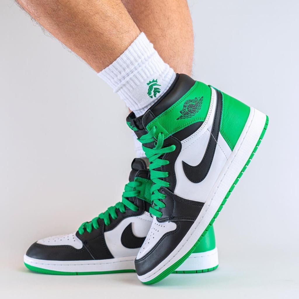 Air Jordan 1 High "Lucky Green - uaessss