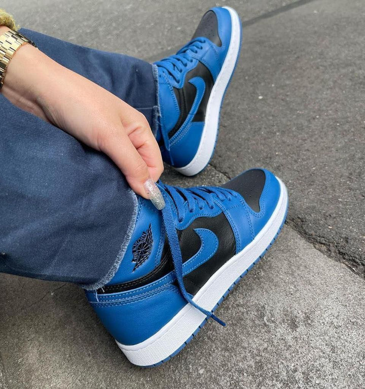 Air Jordan 1 High OG “Dark Marina Blue - uaessss