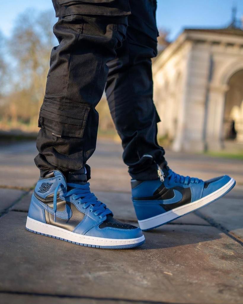 Air Jordan 1 High OG “Dark Marina Blue - uaessss