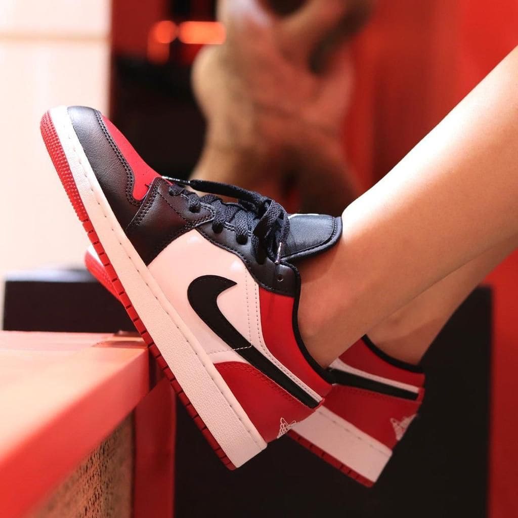 Air Jordan 1 Low “Bred Toe” - uaessss