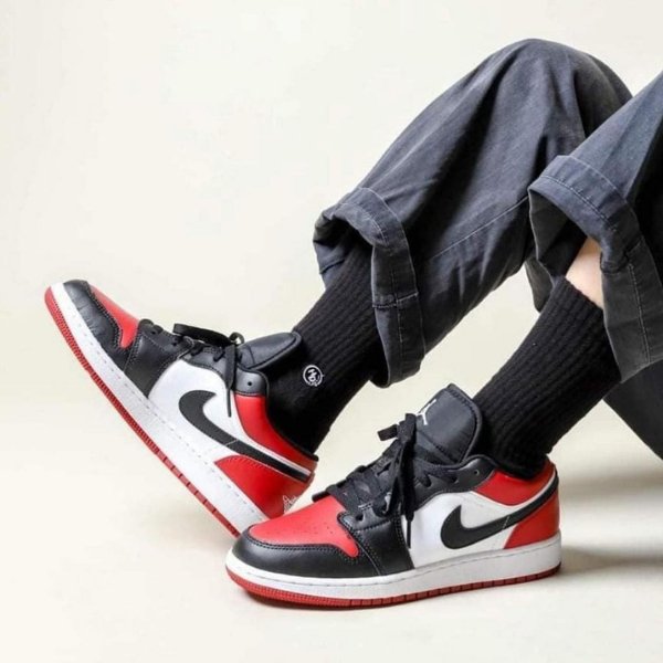 Air Jordan 1 Low “Bred Toe” - uaessss