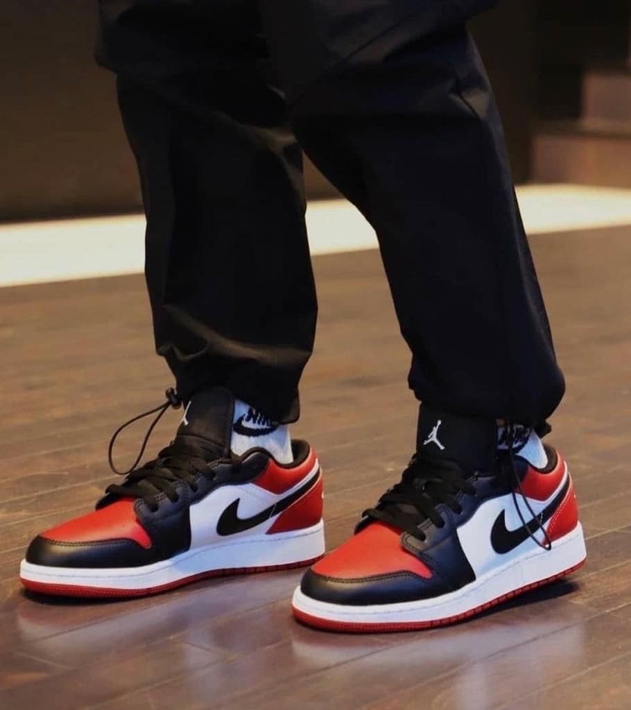 Air Jordan 1 Low “Bred Toe” - uaessss