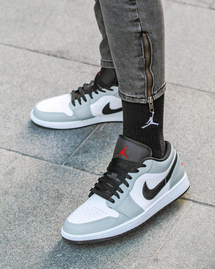 Air jordan 1 low Light smoke Grey - uaessss