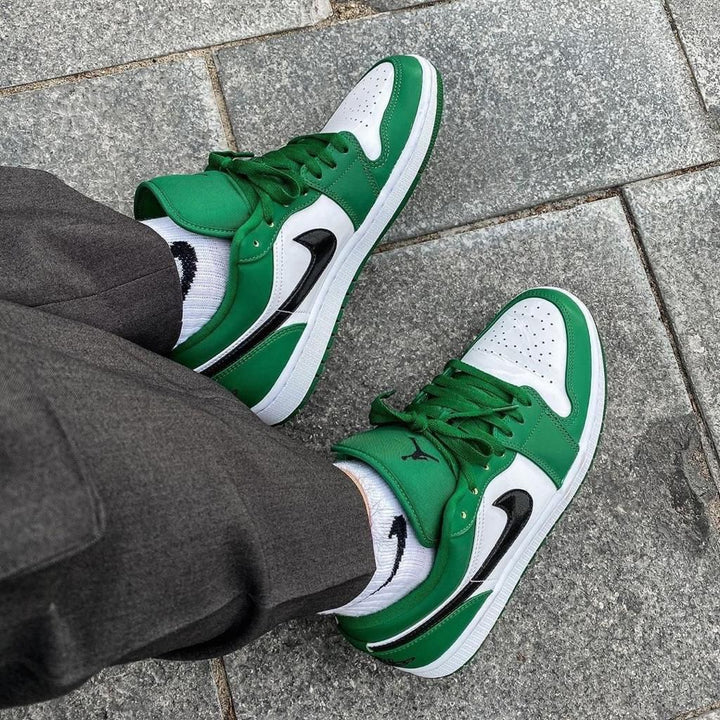 Air jordan 1 low, pine green - uaessss