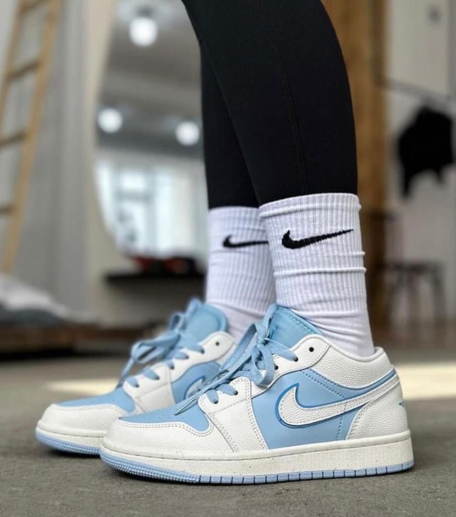 Air Jordan 1 Low Reverse Ice Blue - uaessss