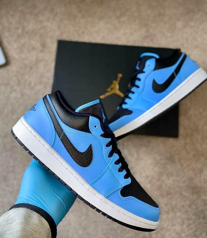 Air Jordan 1 Low University Blue Black (GS) - uaessss