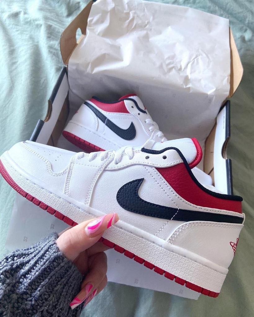 Air jordan 1 low university red - uaessss