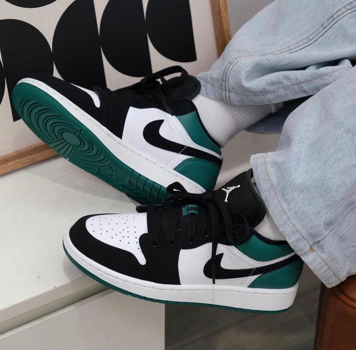 Air jordan 1 Low white mystic green - uaessss