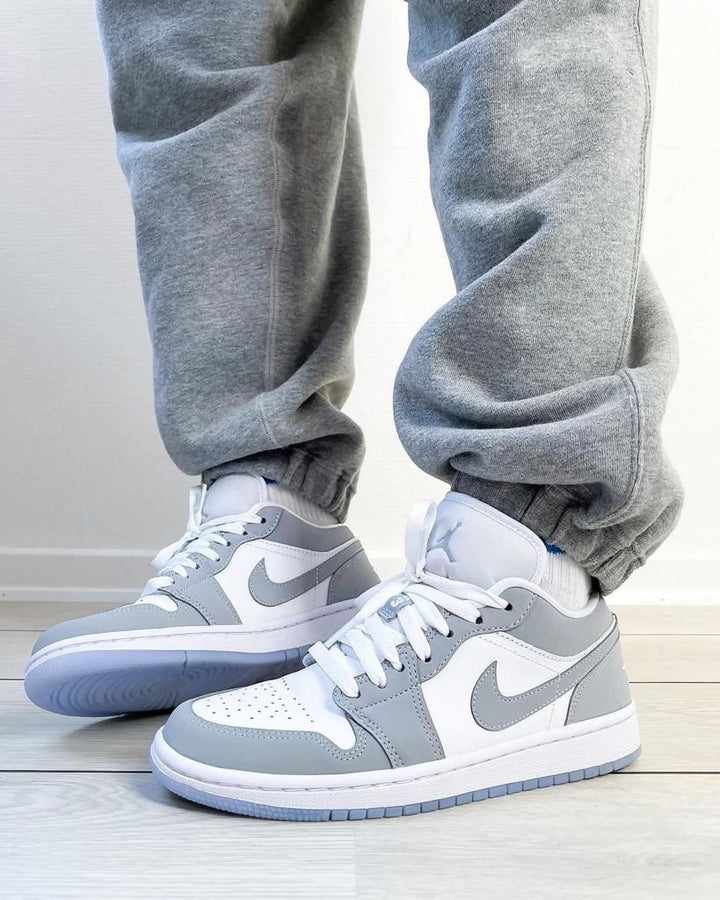 Air Jordan 1 Low「Wolf Grey - uaessss