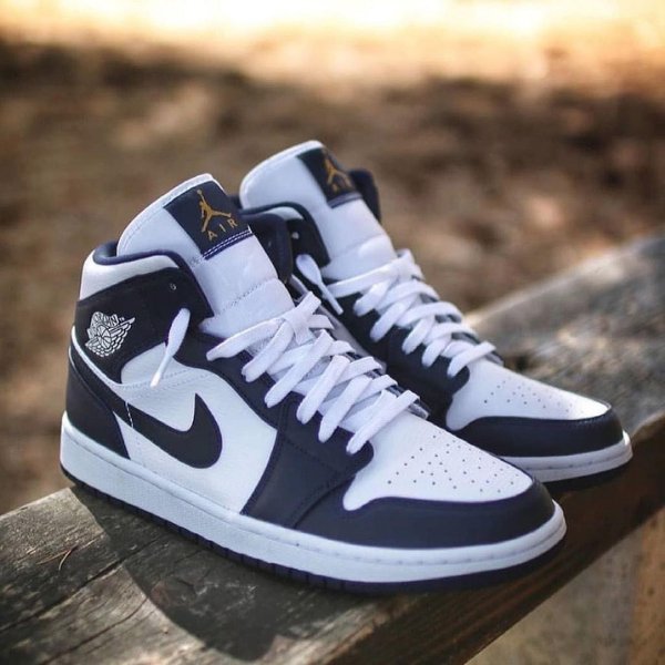 Air Jordan 1 Mid Obsidian - uaessss