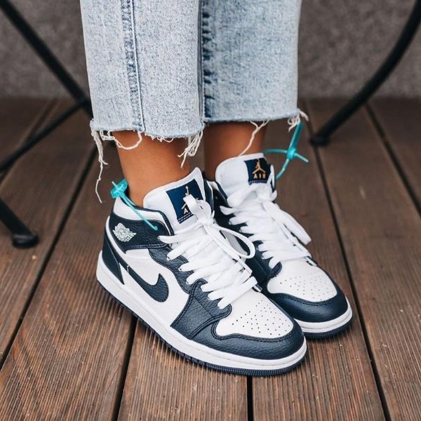 Air Jordan 1 Mid Obsidian - uaessss