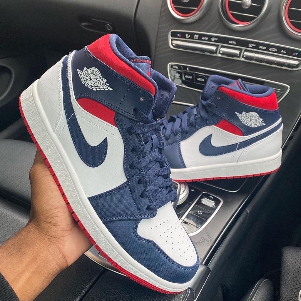 air jordan 1 Mid olympic - uaessss