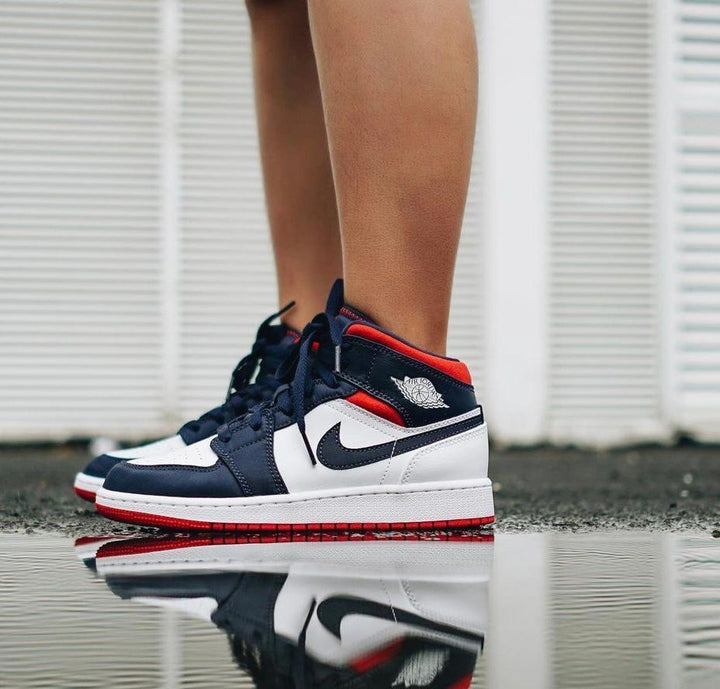 air jordan 1 Mid olympic - uaessss