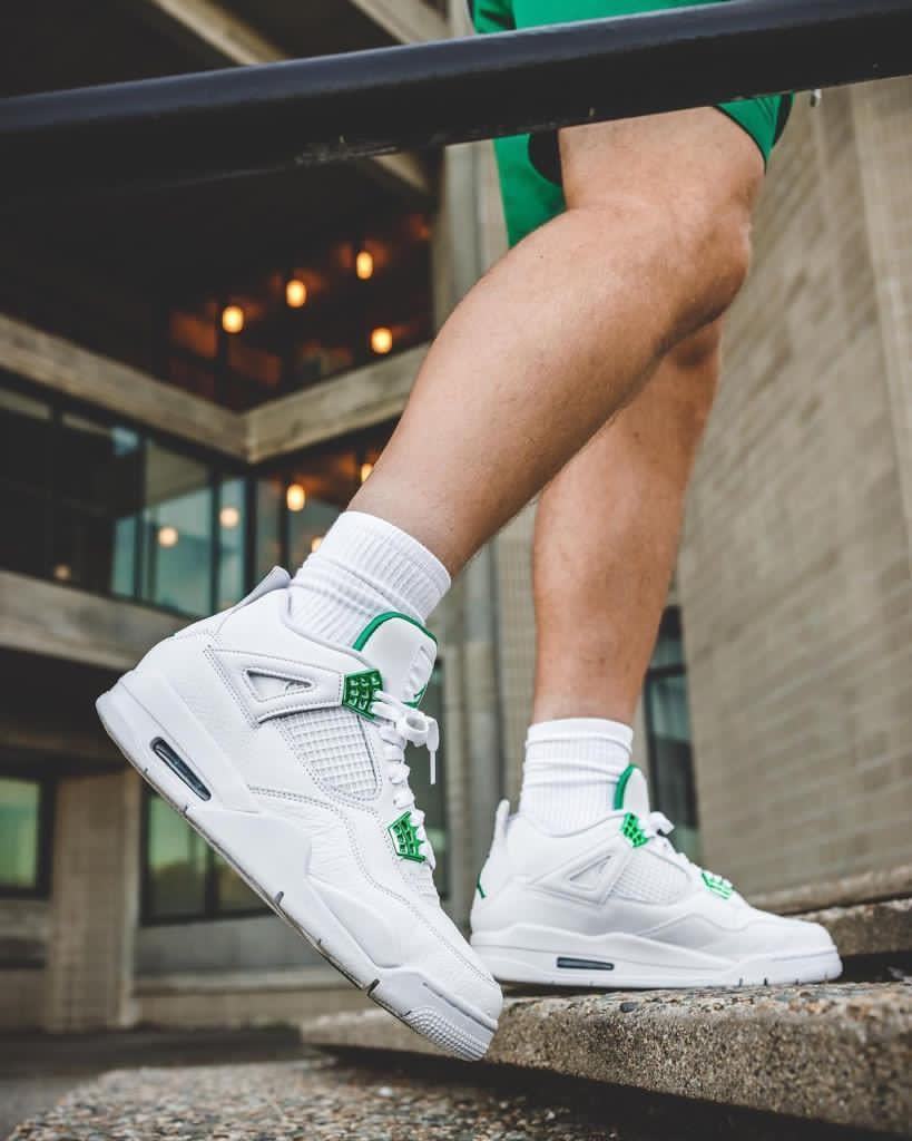 Air jordan 4 Green metallic - uaessss