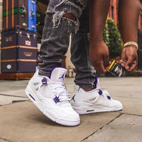 Air jordan 4 “Purple Metallic - uaessss