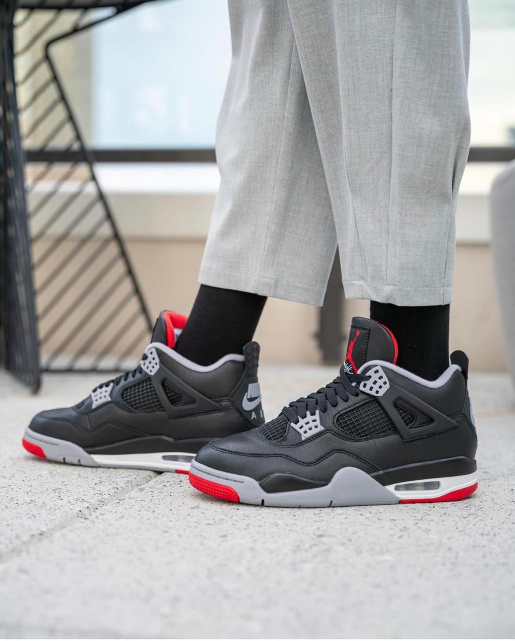 Air Jordan 4 Retro "Bred Reimagined - uaessss