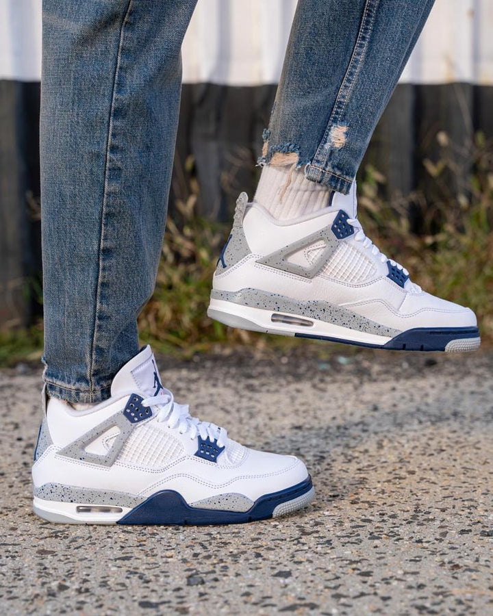 Air Jordan 4 Retro “Midnight Navy” - uaessss