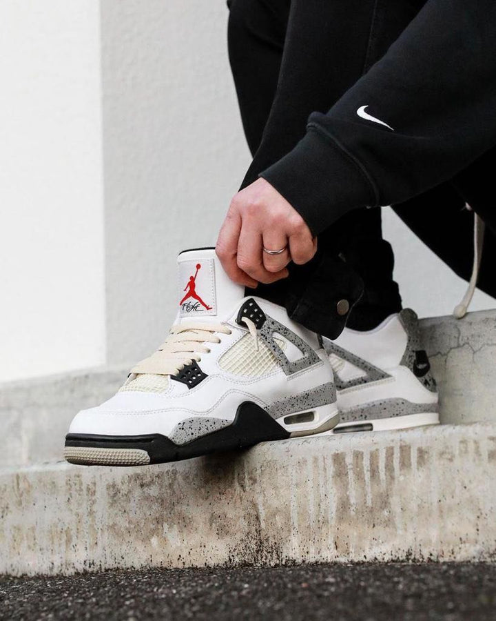 Air jordan 4 white cement - uaessss