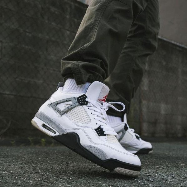 Air jordan 4 white cement - uaessss