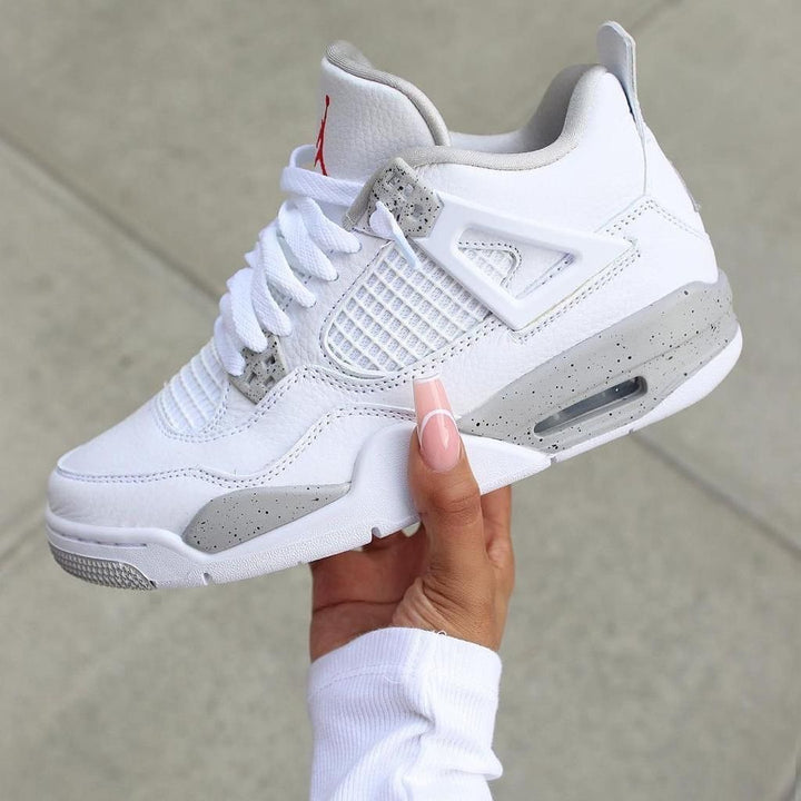 air jordan 4 white oreo - uaessss