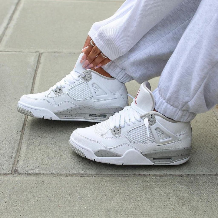 air jordan 4 white oreo - uaessss