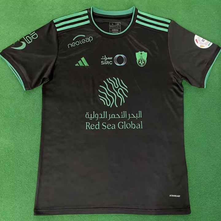 Al - Ahli Saudi third Fans Soccer Jersey 24 - uaessss